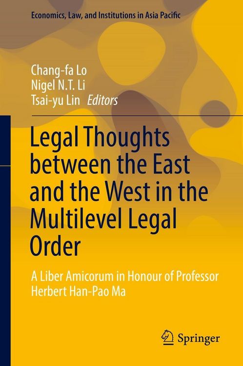 Produktbild: Legal Thoughts between the East and the West in the Multilevel Legal Order