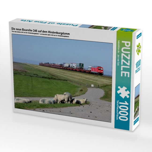 Produktbild: Die neue Baureihe 245 auf dem Hindenburgdamm (Puzzle)