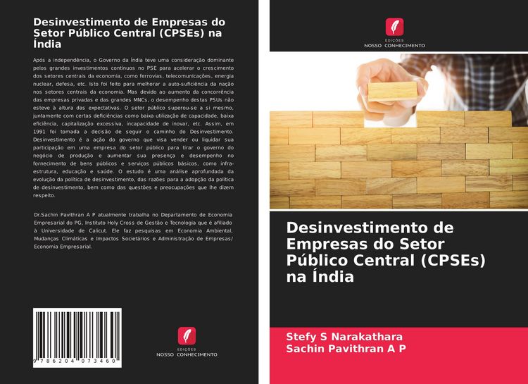 Produktbild: Desinvestimento de Empresas do Setor P&uacute;blico Central (CPSEs) na &Iacute;ndia