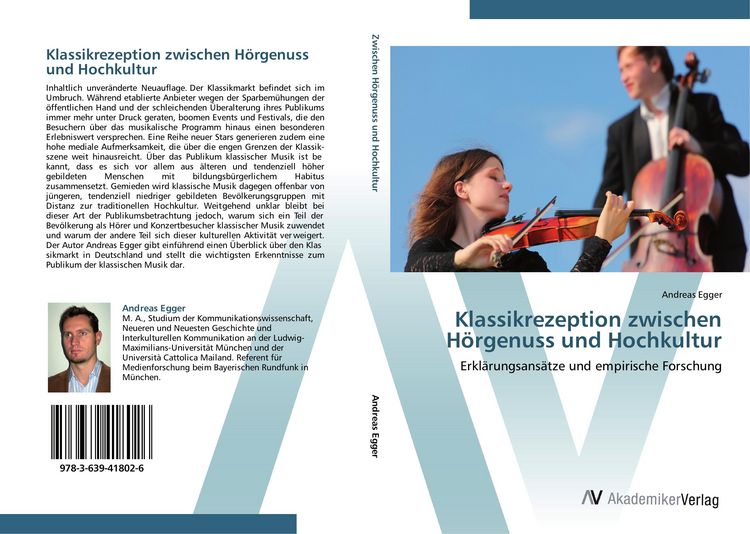 Produktbild: Klassikrezeption zwischen H&ouml;rgenuss und Hochkultur