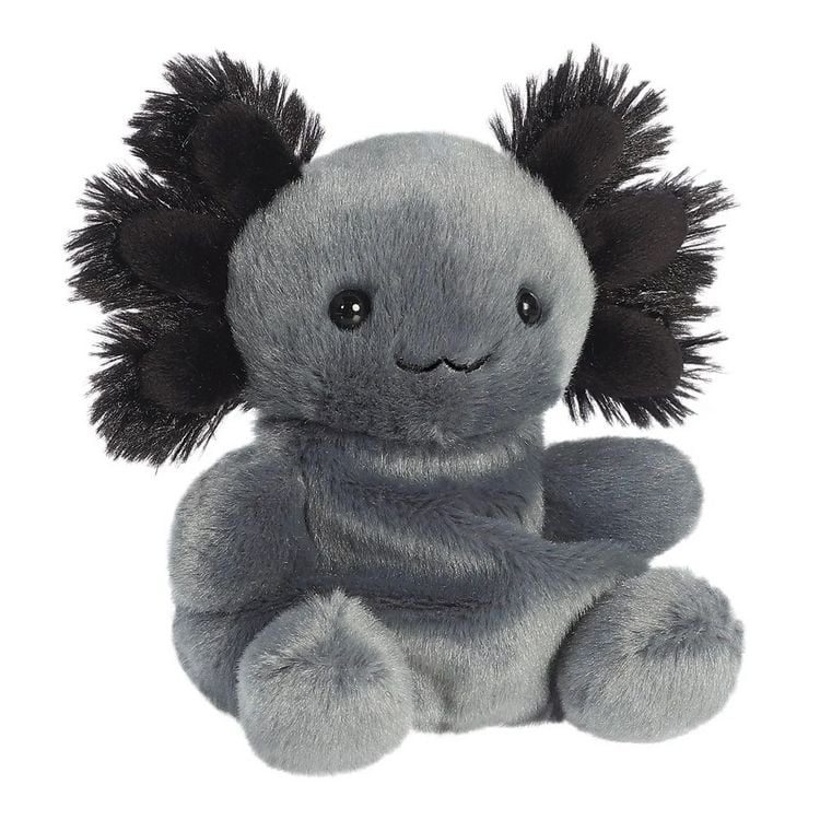 Produktbild: Aurora 33875 - Palm Pals Axolotl Onyx, Pl&uuml;schtier, ca.13 cm