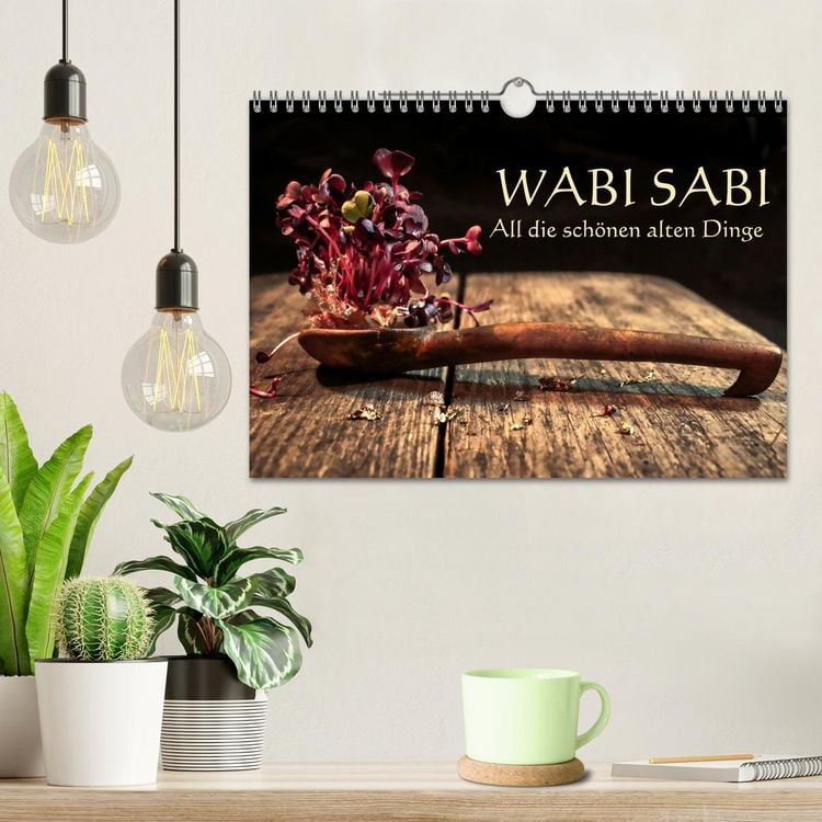 Produktbild: Wabi Sabi: All die sch&ouml;nen alten Dinge (Wandkalender 2026 DIN A4 quer), CALVENDO Monatskalender