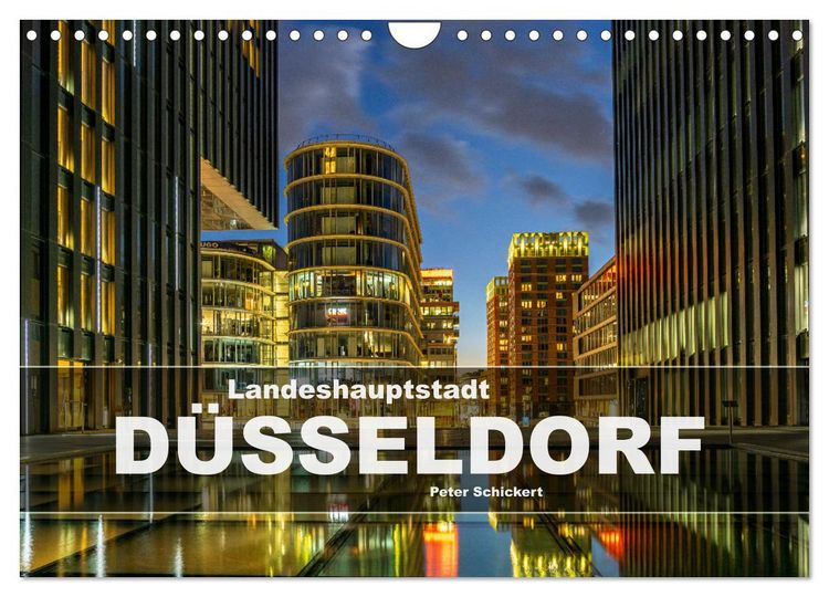 Produktbild: Landeshauptstadt D&uuml;sseldorf (Wandkalender 2026 DIN A4 quer), CALVENDO Monatskalender