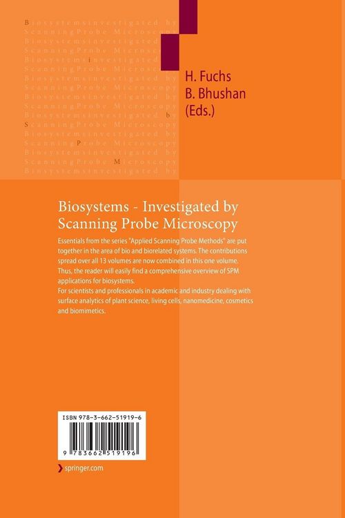 Produktbild: Biosystems - Investigated by Scanning Probe Microscopy