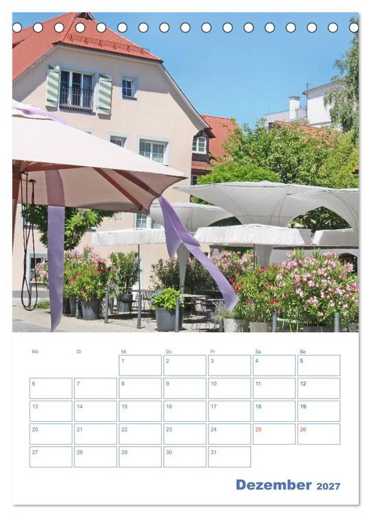 Produktbild: Lindau. Die Gl&uuml;cksfinder-Insel (Tischkalender 2027 DIN A5 hoch), CALVENDO Monatskalender