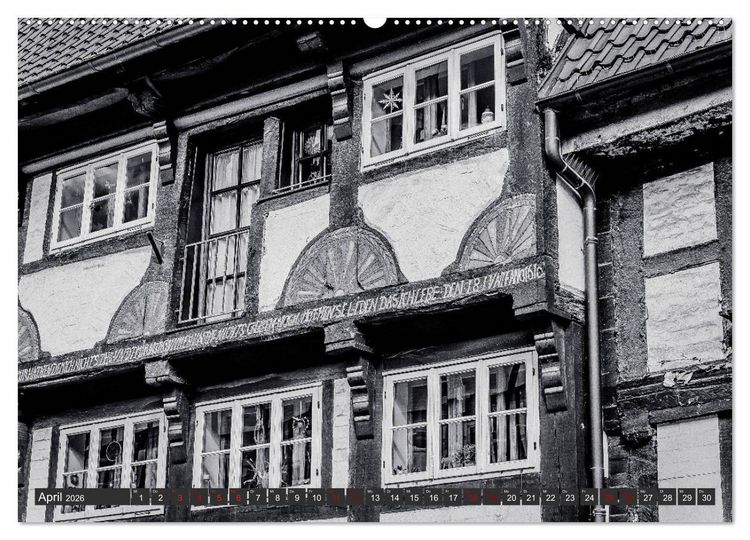 Produktbild: Ein Blick auf Nienburg an der Weser (hochwertiger Premium Wandkalender 2026 DIN A2 quer), Kunstdruck in Hochglanz