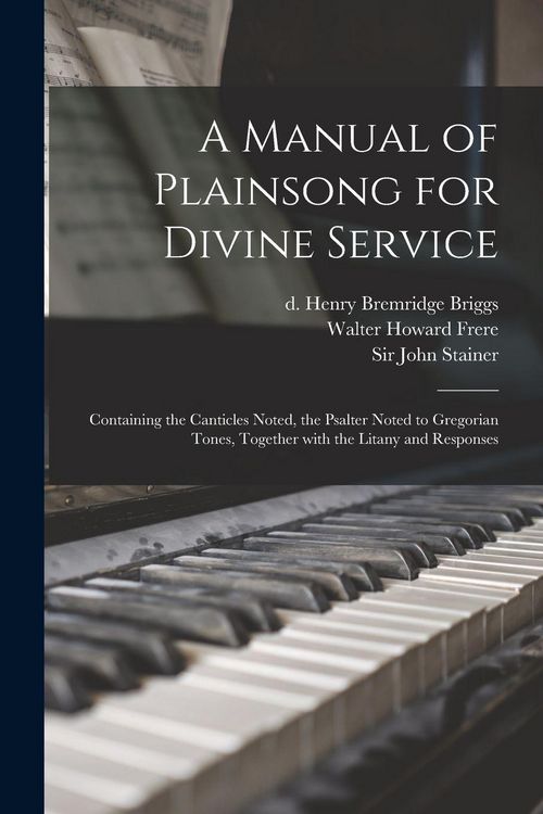 Produktbild: A Manual of Plainsong for Divine Service