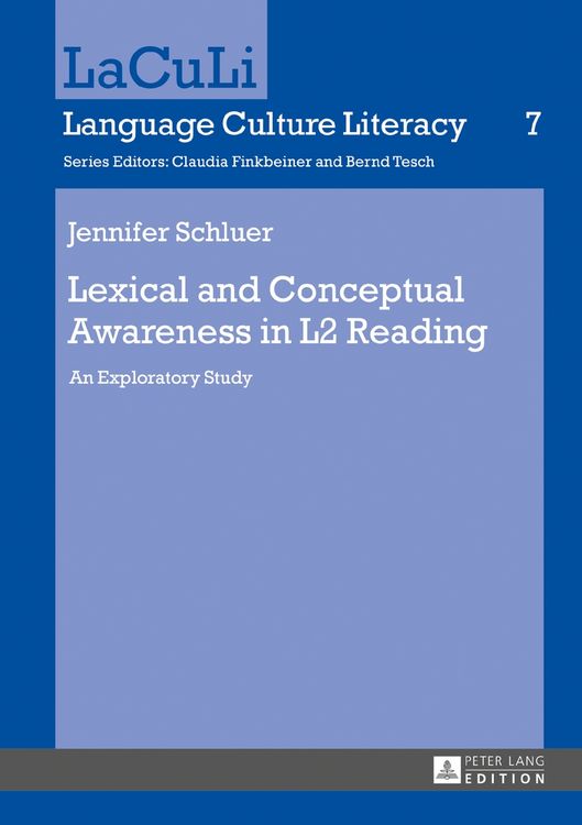 Produktbild: Lexical and Conceptual Awareness in L2 Reading