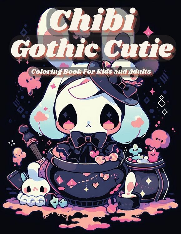 Produktbild: Chibi Gothic Cutie Coloring Book