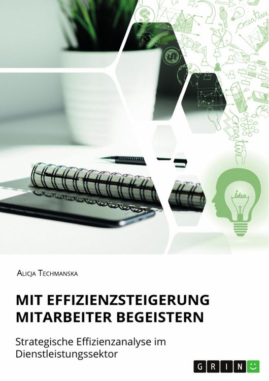 Produktbild: Mit Effizienzsteigerung Mitarbeiter begeistern. Strategische Effizienzanalyse im Dienstleistungssektor