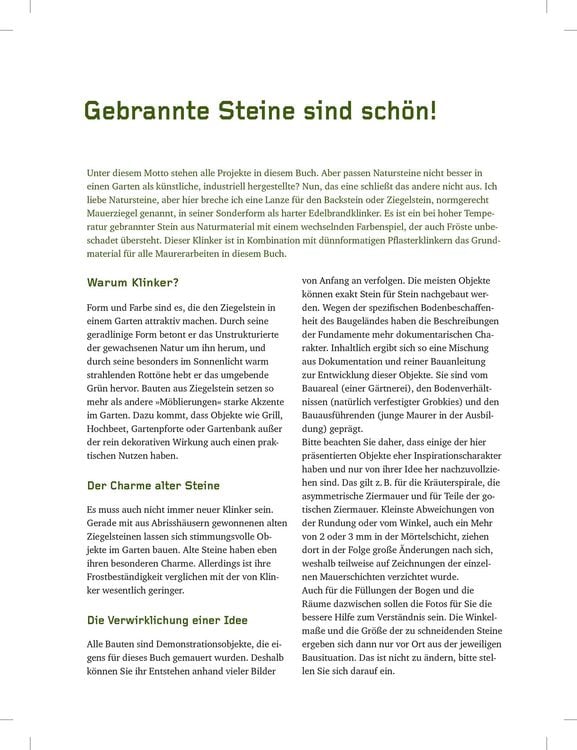 Produktbild: Bauen mit Ziegelsteinen - Die schönsten Ideen für Ihren Garten