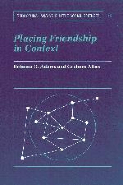 Produktbild: Placing Friendship in Context