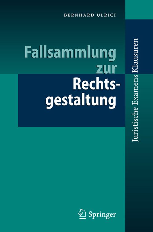 Produktbild: Fallsammlung zur Rechtsgestaltung