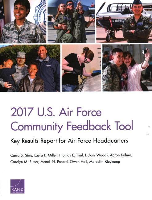 Produktbild: 2017 U.S. Air Force Community Feedback Tool