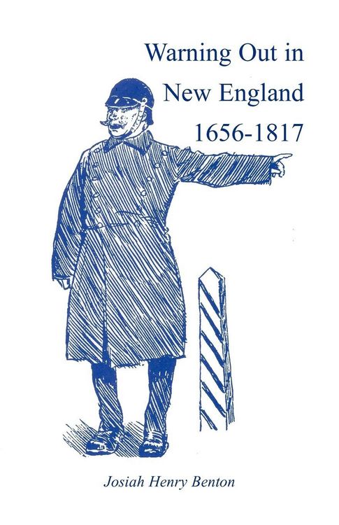 Produktbild: Warning Out in New England, 1656-1817