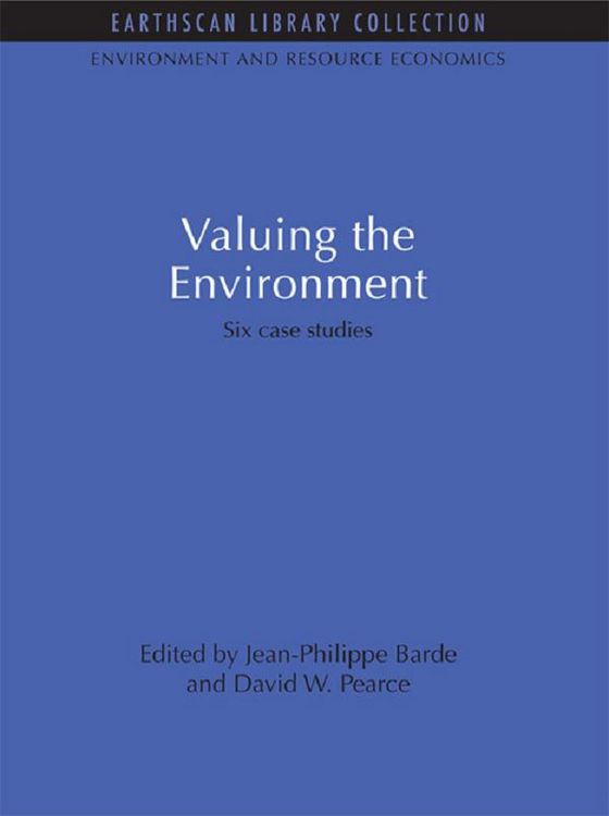 Produktbild: Valuing the Environment