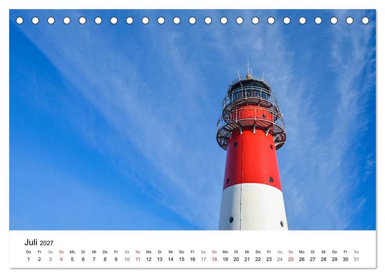 Produktbild: Dithmarschen - Der Landkreis (Tischkalender 2027 DIN A5 quer), CALVENDO Monatskalender