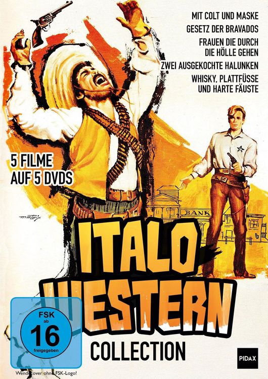 Produktbild: Italowestern Collection / F&uuml;nf stilvolle Klassiker des Italowestern-Genres [5 DVDs]