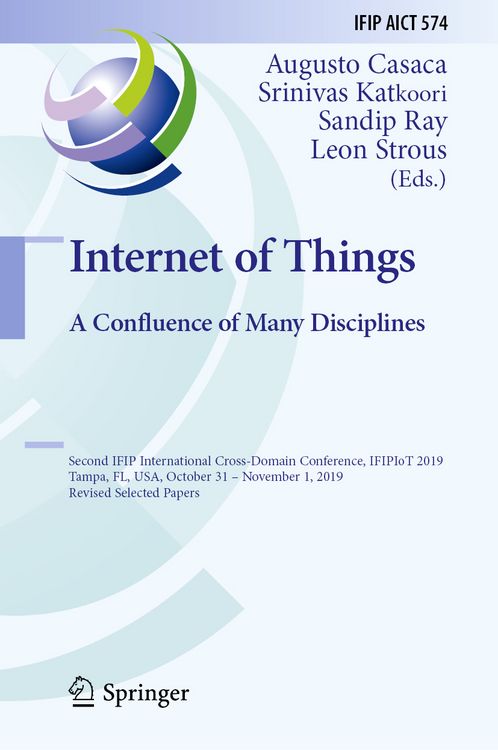 Produktbild: Internet of Things. A Confluence of Many Disciplines