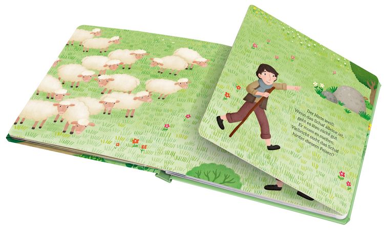 Produktbild: Meine Aufklapp-Bibel. Kleines Schaf, wo bist du nur?