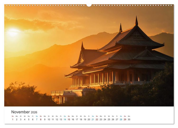 Produktbild: Balance des Lebens (hochwertiger Premium Wandkalender 2026 DIN A2 quer), Kunstdruck in Hochglanz