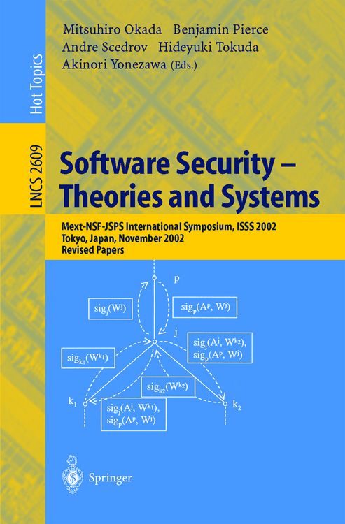 Produktbild: Software Security -- Theories and Systems