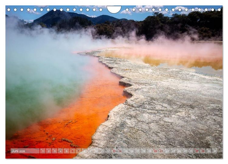 Produktbild: Nat&uuml;rlich Neuseeland (Wandkalender 2026 DIN A4 quer), CALVENDO Monatskalender