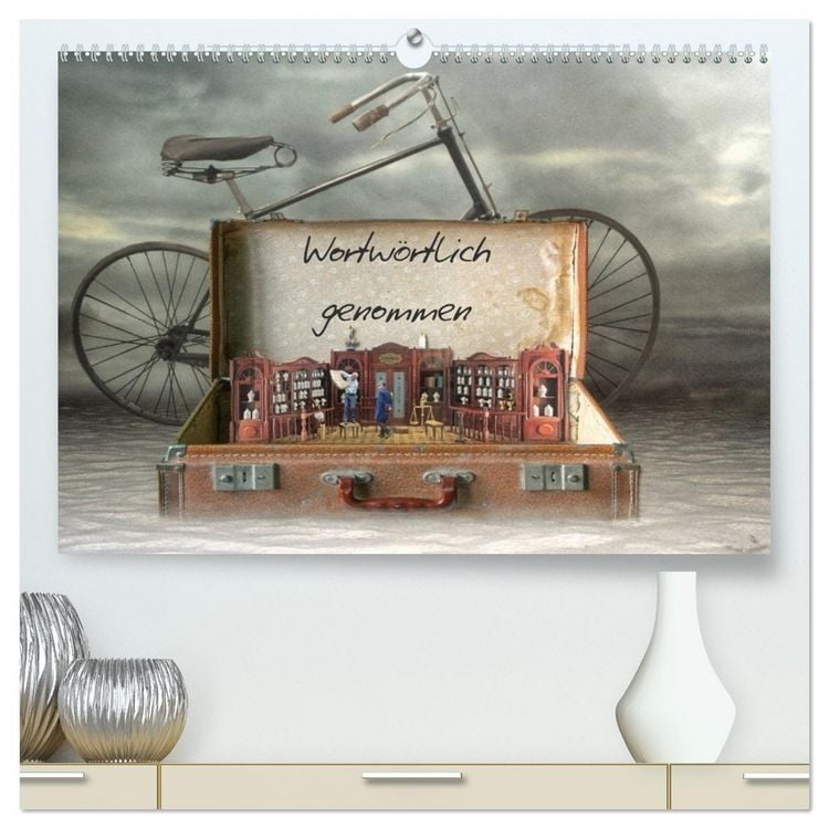 Produktbild: Wortw&ouml;rtlich genommen (hochwertiger Premium Wandkalender 2026 DIN A2 quer), Kunstdruck in Hochglanz