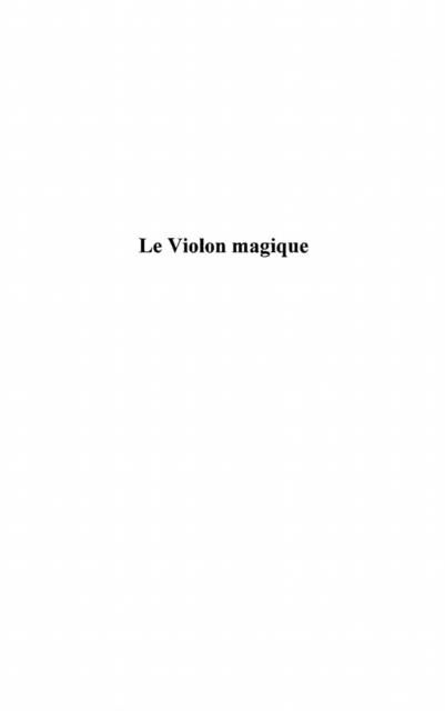 Produktbild: Violon magique le