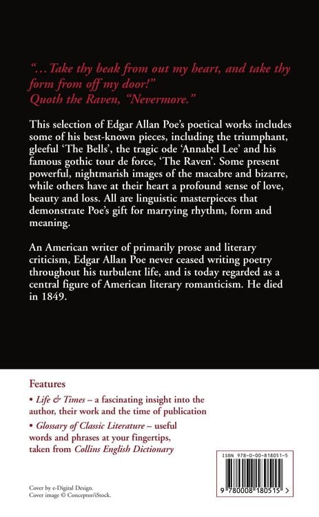 Produktbild: The Raven and Other Selected Poems