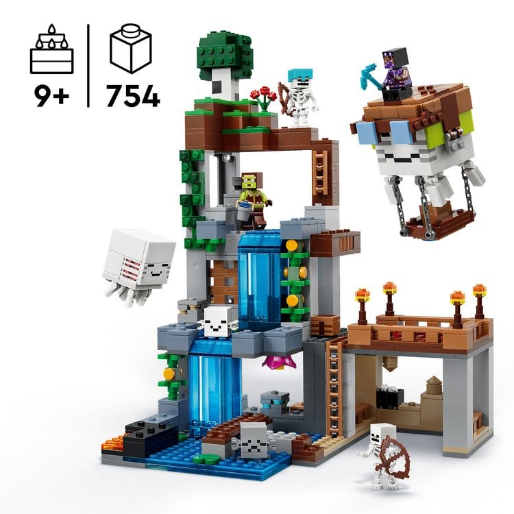 Produktbild: LEGO Minecraft 21597 Ghast-Station, Spielzeug f&uuml;r Gamer, Spielset ab 9