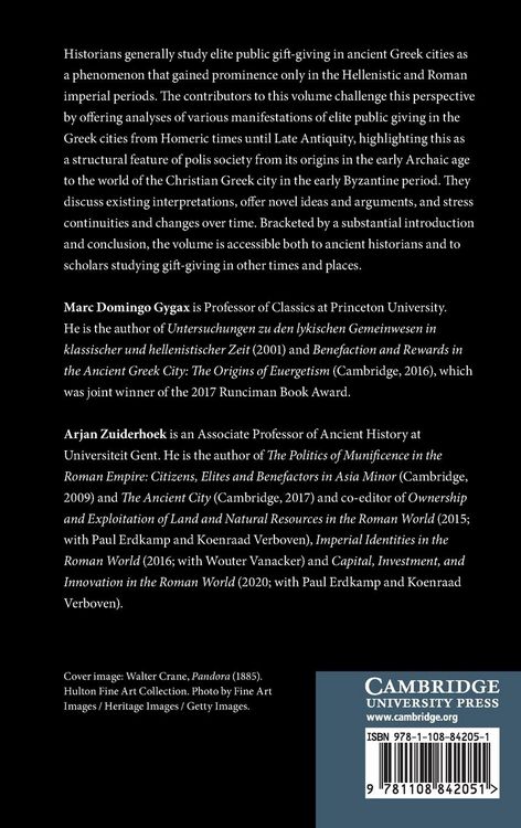 Produktbild: Benefactors and the Polis