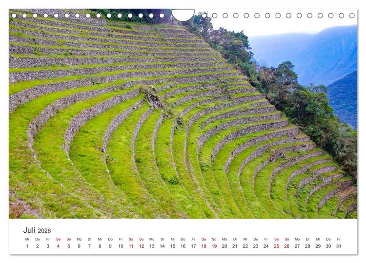 Produktbild: Macchu Picchu (Wandkalender 2026 DIN A4 quer), CALVENDO Monatskalender