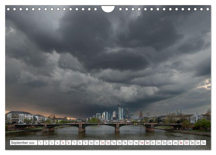 Produktbild: Frankfurt most beautiful places (Wall Calendar 2026 DIN A4 landscape), CALVENDO 12 Month Wall Calendar