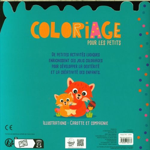 Produktbild: Coloriage pour les petits : copains c&acirc;lins