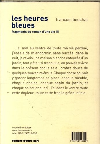 Produktbild: Fragments du roman d'une vie