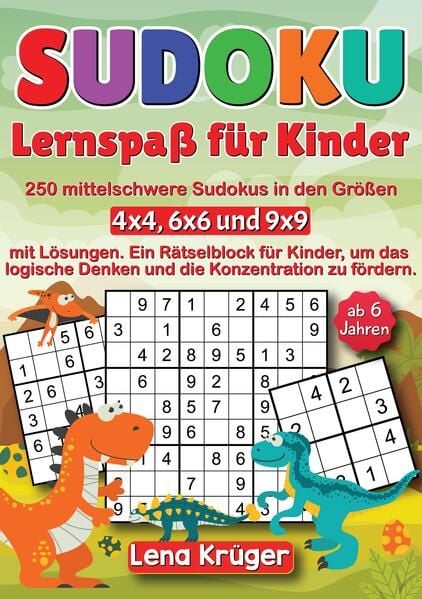 Produktbild: Sudoku Lernspa&szlig; f&uuml;r Kinder ab 6 Jahren
