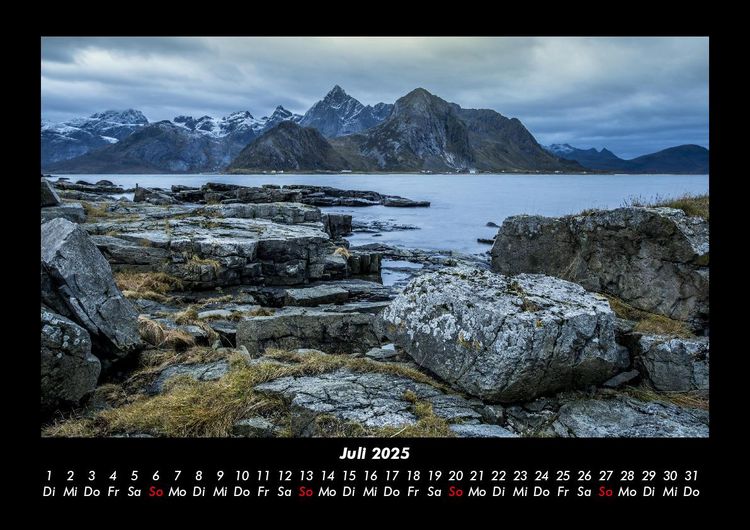 Produktbild: Berge 2025 Fotokalender DIN A3