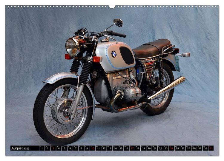 Produktbild: BMW R 60/5 (Wandkalender 2025 DIN A2 quer), CALVENDO Monatskalender
