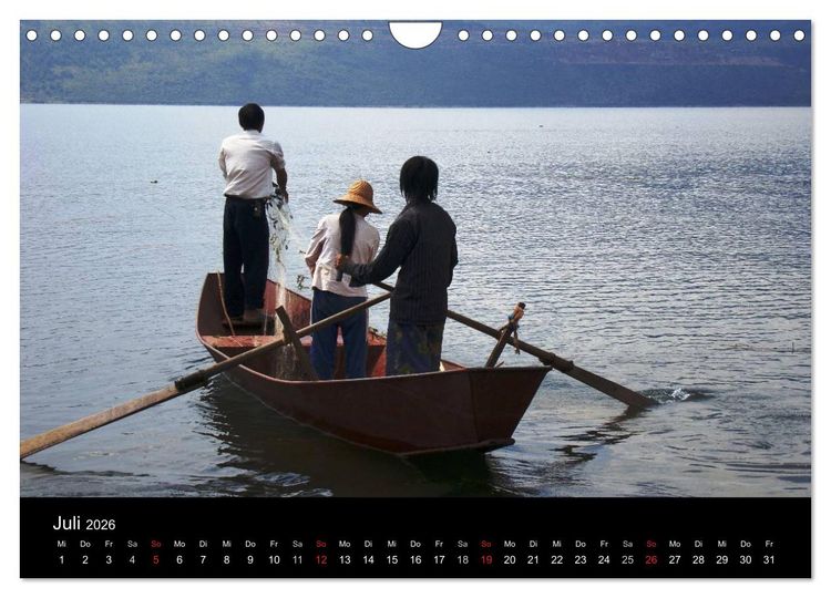 Produktbild: Impressionen aus China (Wandkalender 2026 DIN A4 quer), CALVENDO Monatskalender