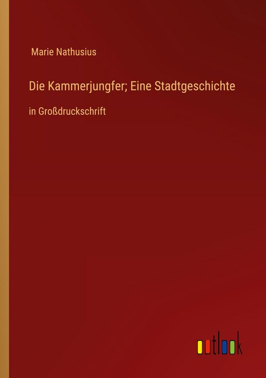 Produktbild: Die Kammerjungfer; Eine Stadtgeschichte