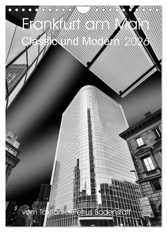 Produktbild: Frankfurt am Main - Classic und Modern (Wandkalender 2026 DIN A4 hoch), CALVENDO Monatskalender