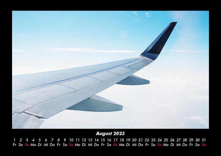 Produktbild: Flugzeuge 2025 Fotokalender DIN A3