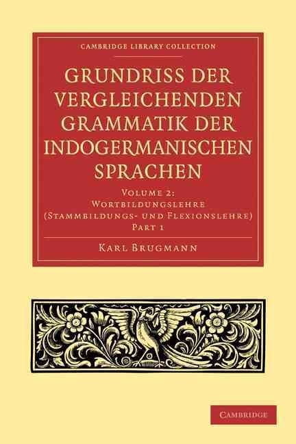 Produktbild: Grundriss Der Vergleichenden Grammatik Der Indogermanischen Sprachen