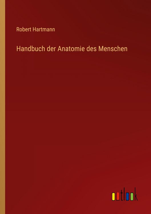Produktbild: Handbuch der Anatomie des Menschen