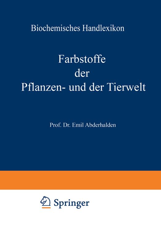 Produktbild: Biochemisches Handlexikon
