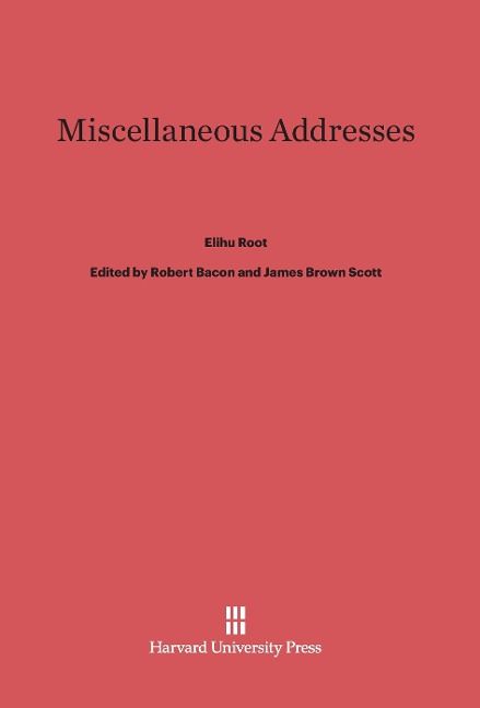 Produktbild: Miscellaneous Addresses