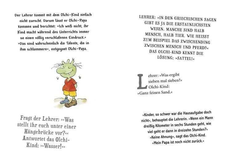 Produktbild: Die Olchis. 101 Sch&uuml;lerwitze f&uuml;r Stinkerlinge