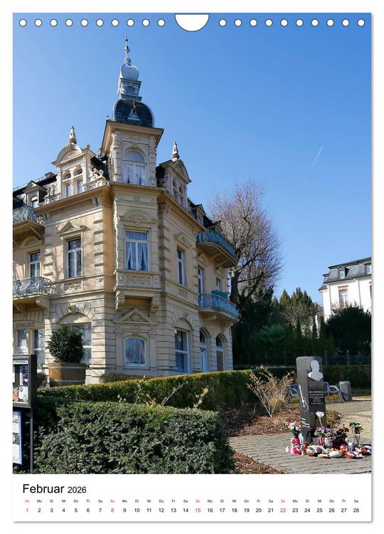 Produktbild: Bad Nauheim 2026 von Petrus Bodenstaff (Wandkalender 2026 DIN A4 hoch), CALVENDO Monatskalender