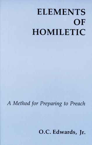 Produktbild: Elements of Homiletic
